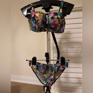 Colorful Floral Bikini Set